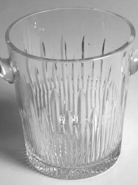 Waterford Crystal Clear Cut Glass Ice Bucket